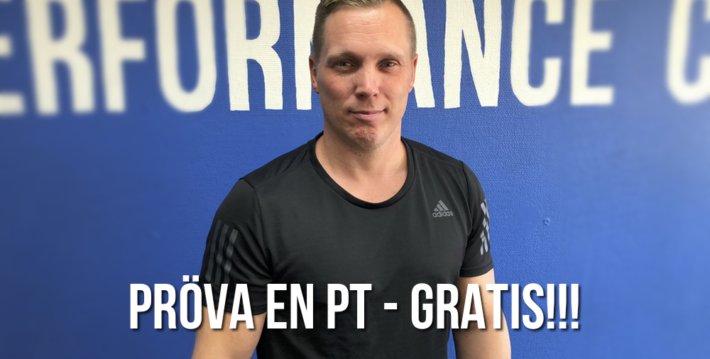 Den 10e november har du chans att testa ett pass med vår personliga tränare Pierre Sundin helt gratis