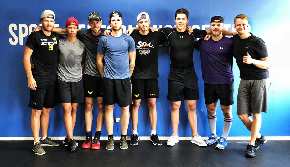 Bild på Jesper Cederberg VIK hockey, Kevin Jansson VIK ungdom, Mogan Hassel Vik hockey, Lukas Zetterbeg VIK hockey, Jimmie Jansson Lorek VIK hockey, Jesper Wallstedt Luleå hockey, Jim Pesiö SK Lejon, Patrick Rapp